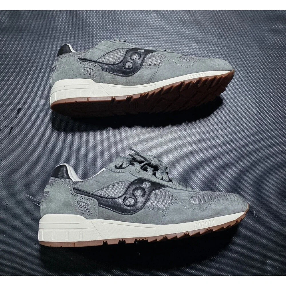New RETRO Saucony Shadow 5000 Gray Black Men’s size 10 Sneakers SHOES S70665-71 - Picture 2 of 13
